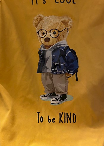 Sarı Erkek Çocuk Baskılı köpek kıyafeti XL - Görsel 2