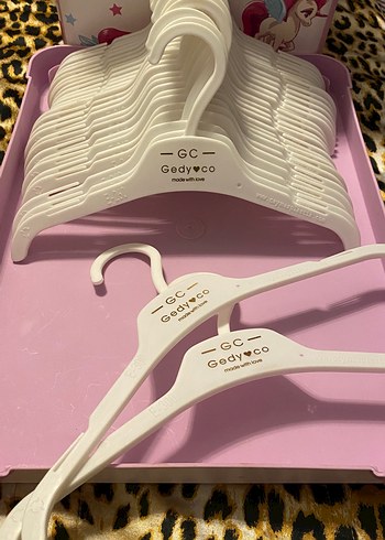 Beyaz Pastel Askı Seti - Görsel 2