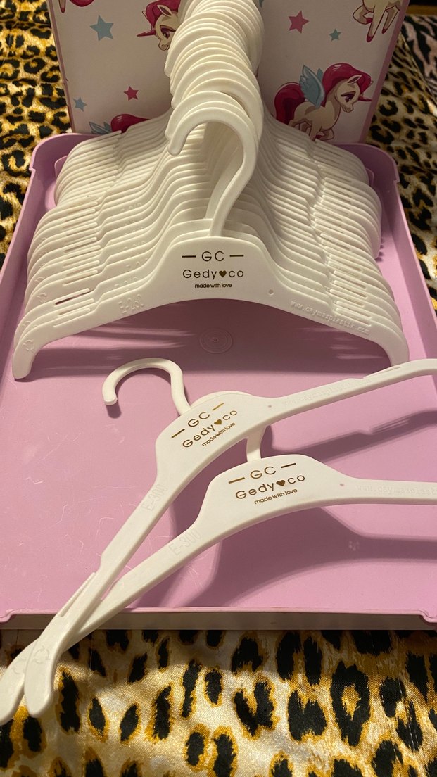 Beyaz Pastel Askı Seti - Görsel 2