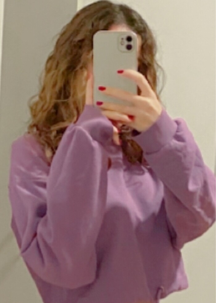 bershka sweatshirt - Görsel 2