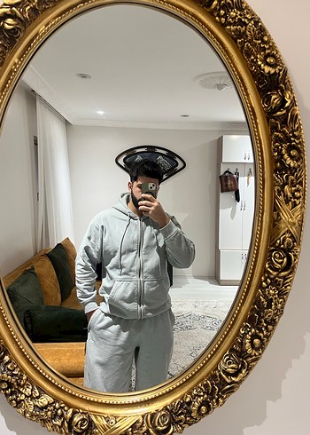 Gri Rahat Kesim erkek Eşofman Altı - Görsel 5