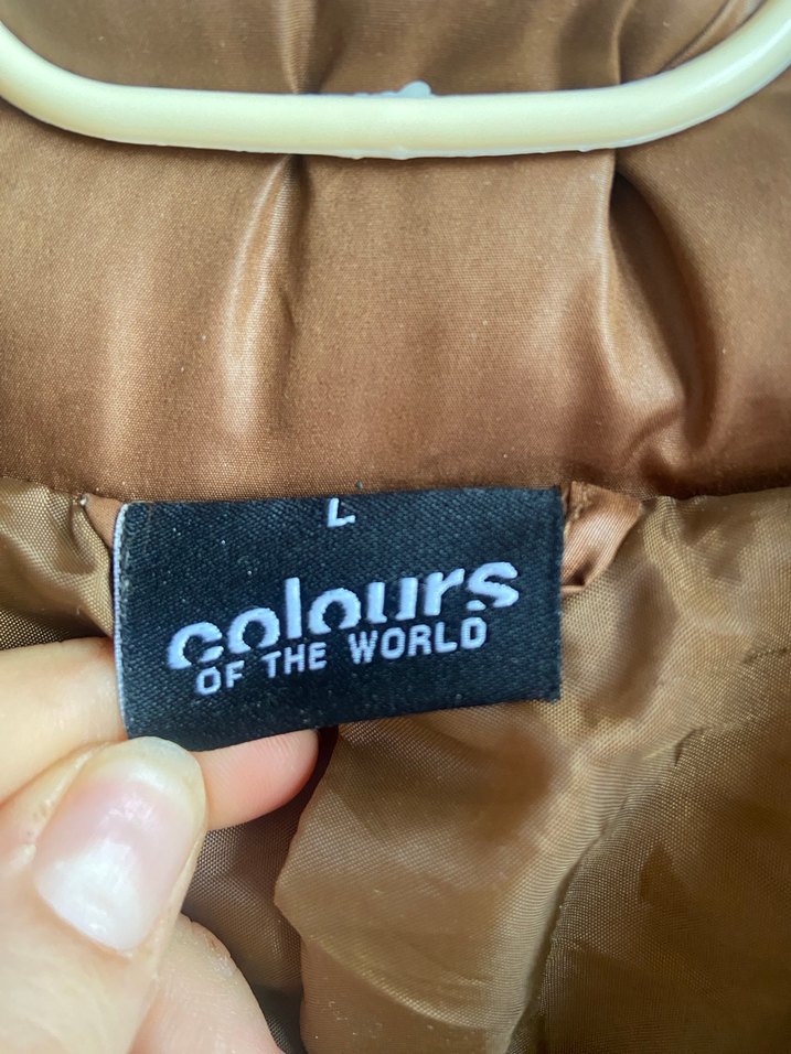 Kadın Kahverengi Fermuarlı Kısa Kaban - Görsel 2