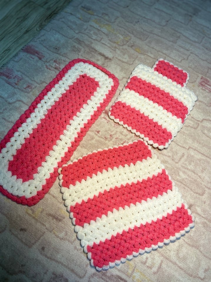 Çeyizlik banyo lifleri set - Görsel 3