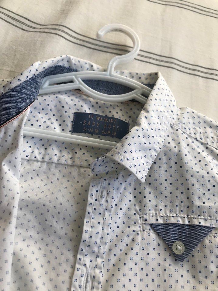 Erkek Çocuk Düğmeli Gömlek - Görsel 4