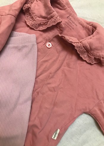 Pembe Bebek Kız Uzun Kollu Takım - Görsel 4