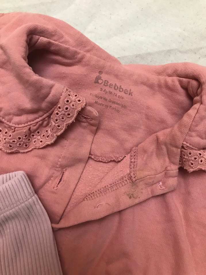 Pembe Bebek Kız Uzun Kollu Takım - Görsel 5