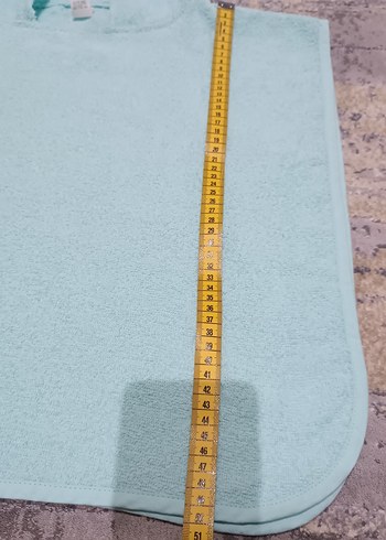 Turkuaz Kız Çocuk Kapüşonlu Panço - Görsel 7