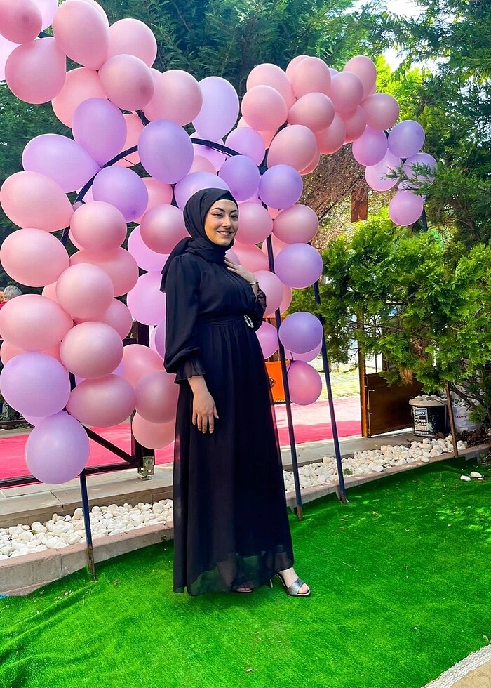 Siyah elbise - Görsel 2