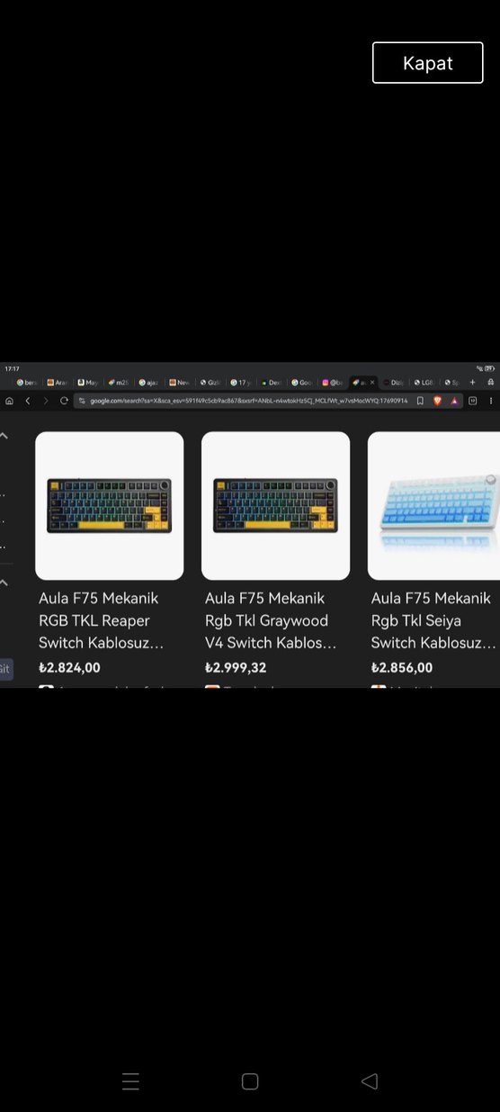 aula f75 sıfır - Görsel 2
