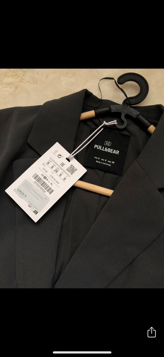 Pull and Bear Kadın Blazer Ceket - Görsel 4