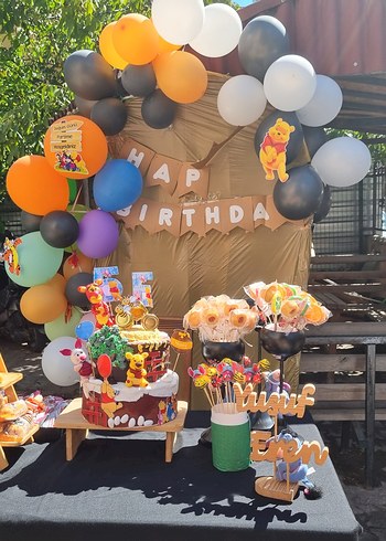 maket pasta winnie the pooh karakteri