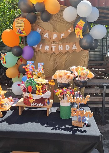 maket pasta winnie the pooh karakteri