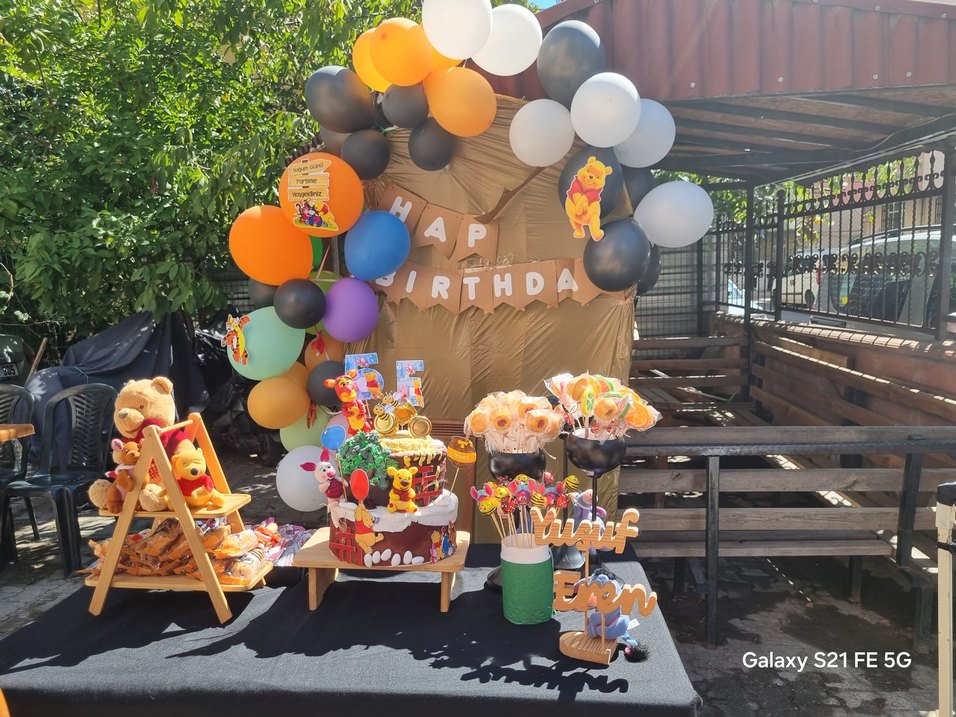 maket pasta winnie the pooh karakteri - Görsel 3