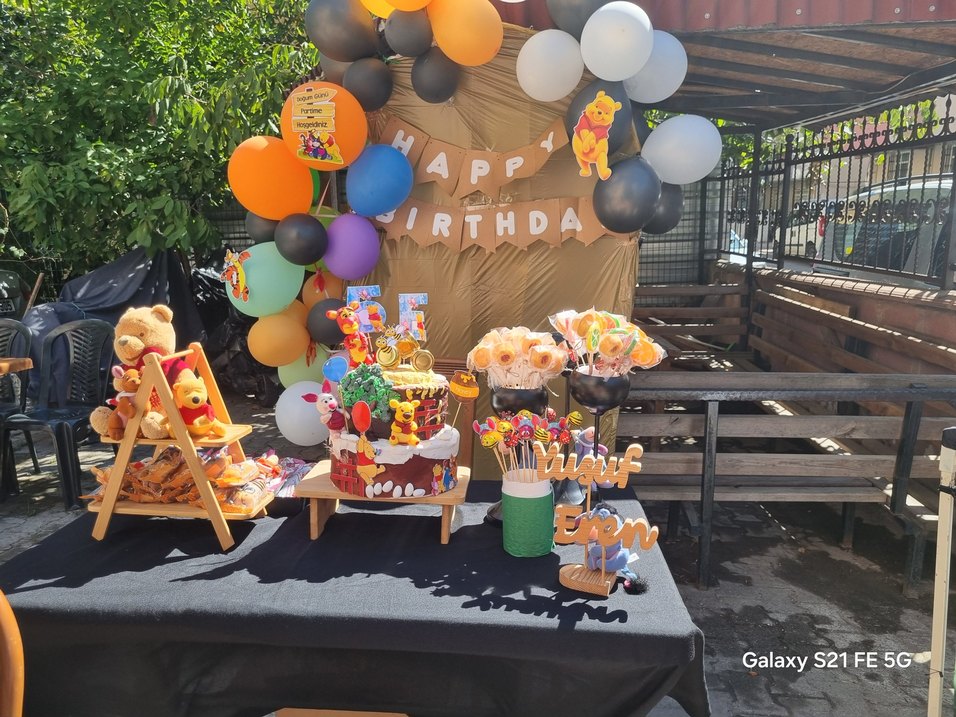 maket pasta winnie the pooh karakteri - Görsel 2