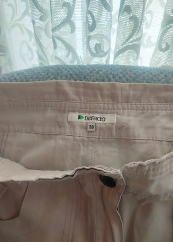 Bej Kemer detaylı Midi  Etek - Görsel 2