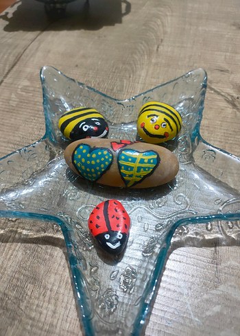 Renkli Taş Figürleri Seti - Görsel 2