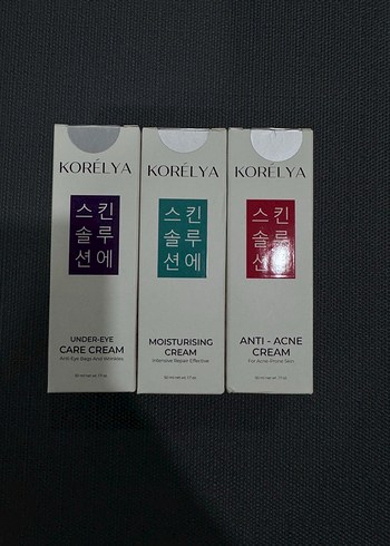 Korelya Üçlü Set
