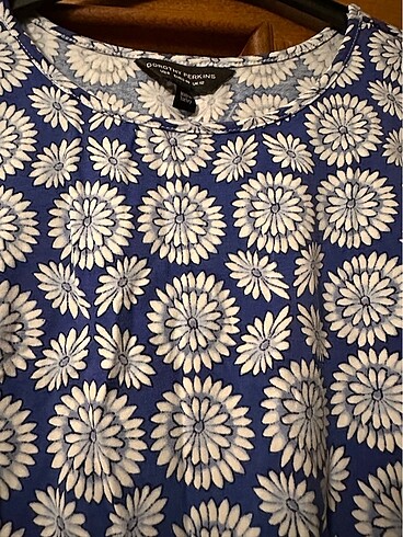 Dorothy Perkins Dorothy Perkins mavi çiçekli elbise