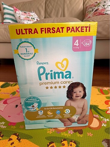 Prima Premium Care bebek bezi 4 numara 84 adet
