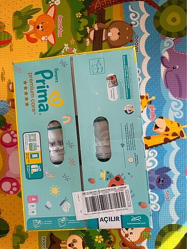 4 Beden: 7-18 kg Beden Prima Premium Care bebek bezi 4 numara 84 adet