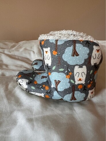 Civil ayıcıklı 12 cm bebek patik - Görsel 2