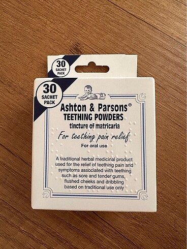Ashton & Parsons Diş Çıkarma Granülü