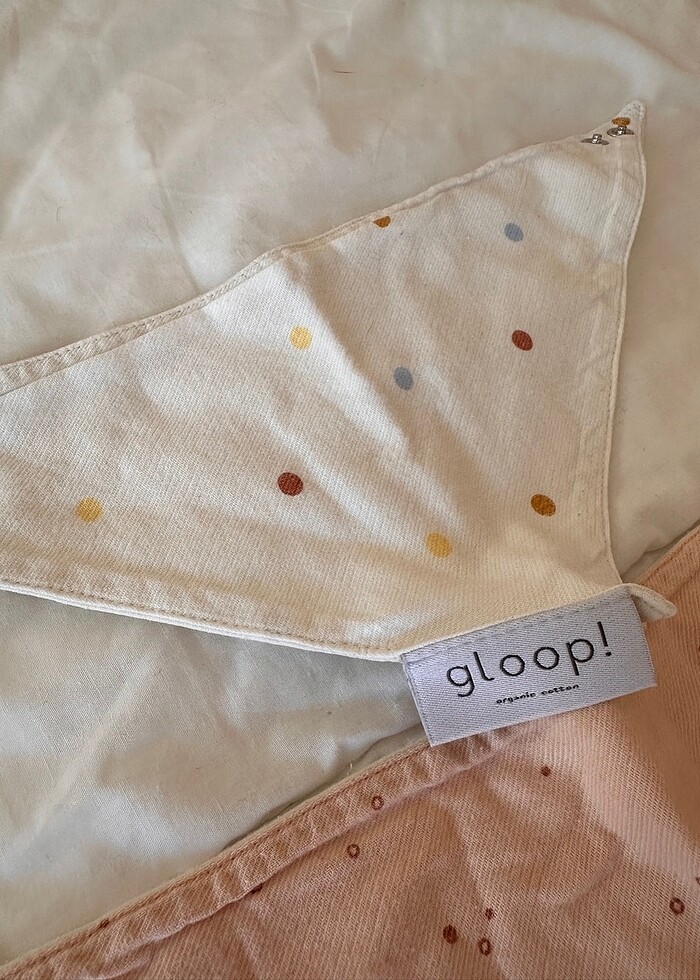 Gloop marka 2 adet bandana önlük - Görsel 3