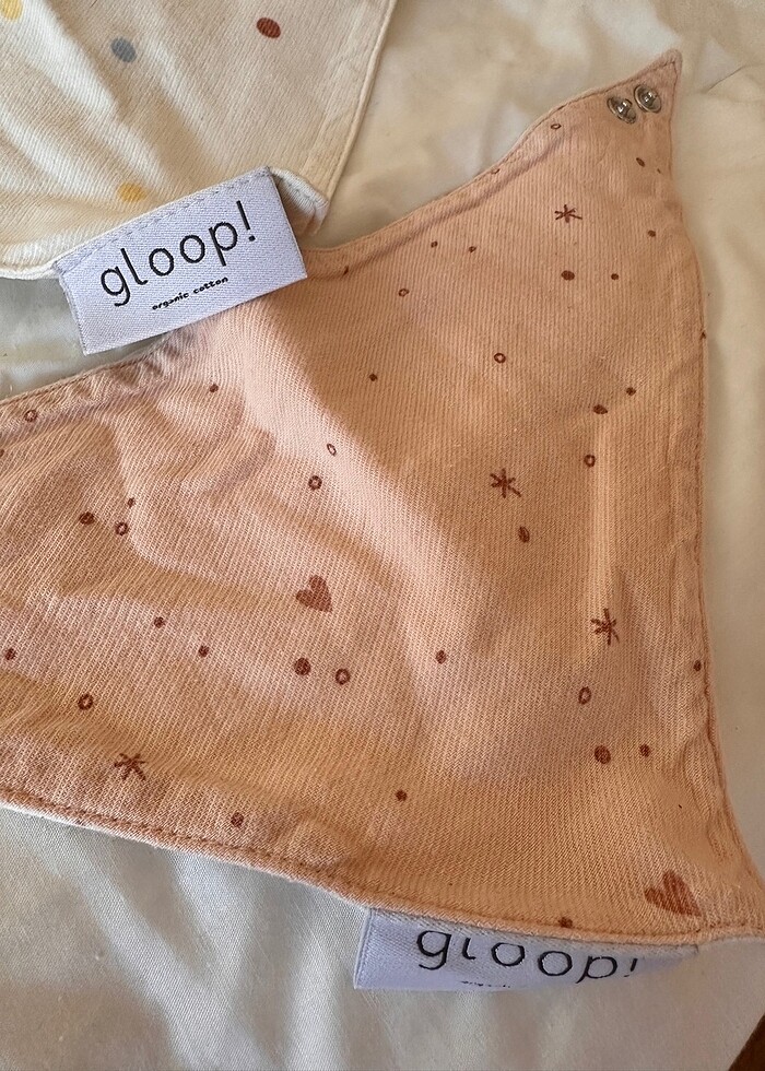 Gloop marka 2 adet bandana önlük - Görsel 2