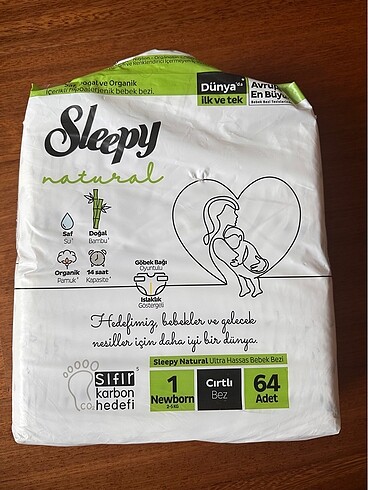 Sleepy Natural 1 numara bez