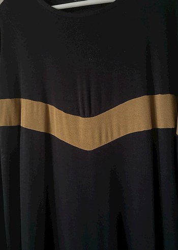 Siyah Uzun Kollu Tesettür Kadın Tunik - Görsel 2