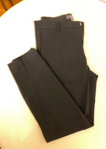 Siyah Kemerli Erkek Ofis Pantolonu - Görsel 4