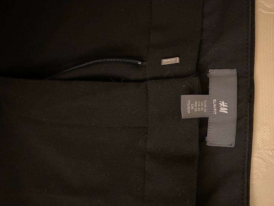 Siyah Kemerli Erkek Ofis Pantolonu - Görsel 5