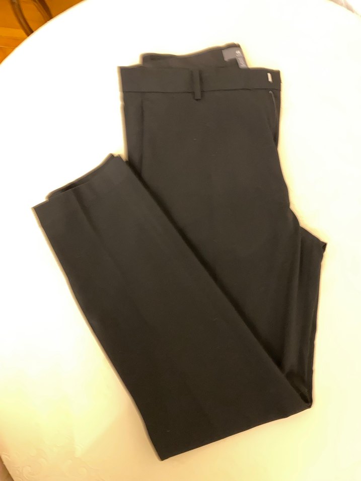 Siyah Kemerli Erkek Ofis Pantolonu - Görsel 4