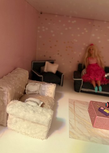 Barbie oturma grubu salon - Görsel 3