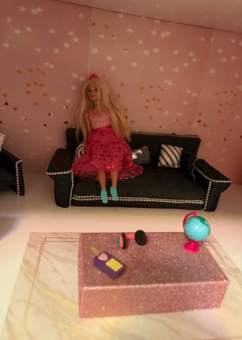 Barbie oturma grubu salon - Görsel 4