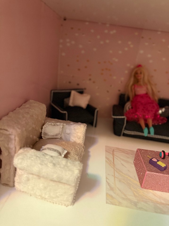 Barbie oturma grubu salon - Görsel 3