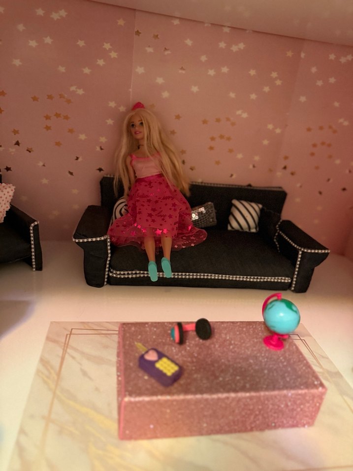 Barbie oturma grubu salon - Görsel 4