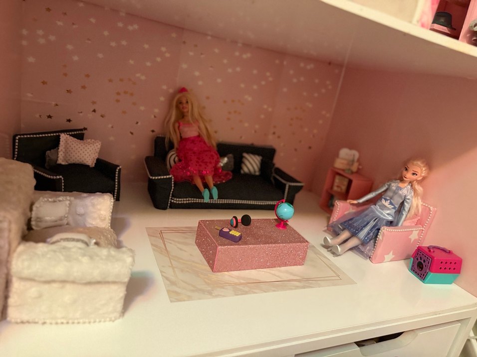 Barbie oturma grubu salon - Görsel 2