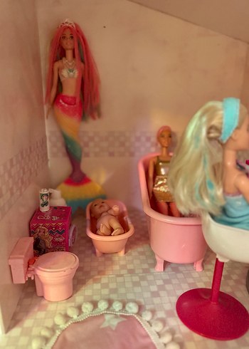 Pembe Oyuncak Bebek Makyaj Seti - Görsel 7