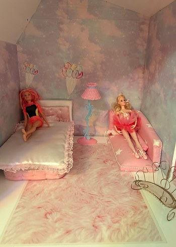 Pembe Pastel Bebek ve Oda Seti - Görsel 8