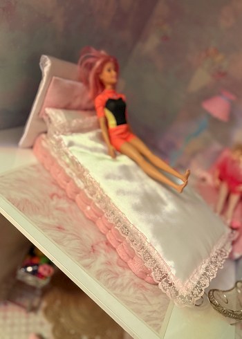 Pembe Pastel Bebek ve Oda Seti - Görsel 6