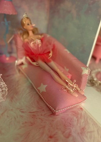 Pembe Pastel Bebek ve Oda Seti - Görsel 2