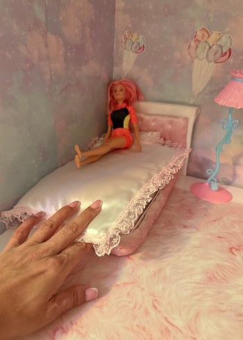 Pembe Pastel Bebek ve Oda Seti - Görsel 7