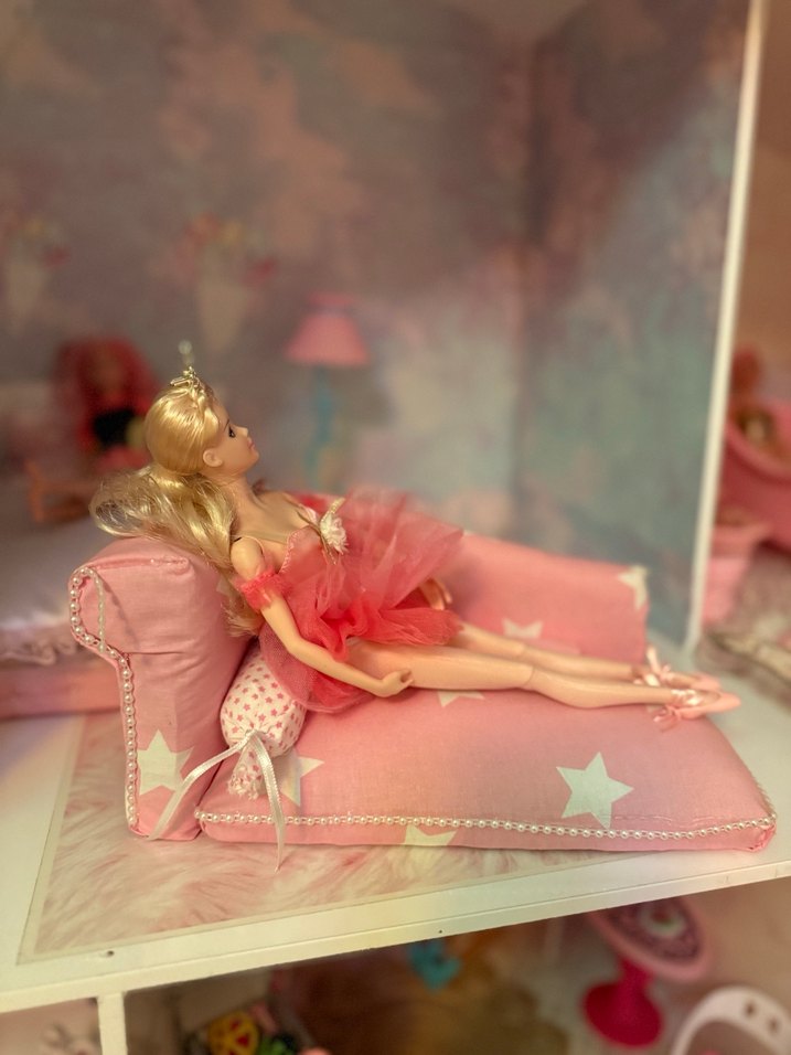 Pembe Pastel Bebek ve Oda Seti - Görsel 4