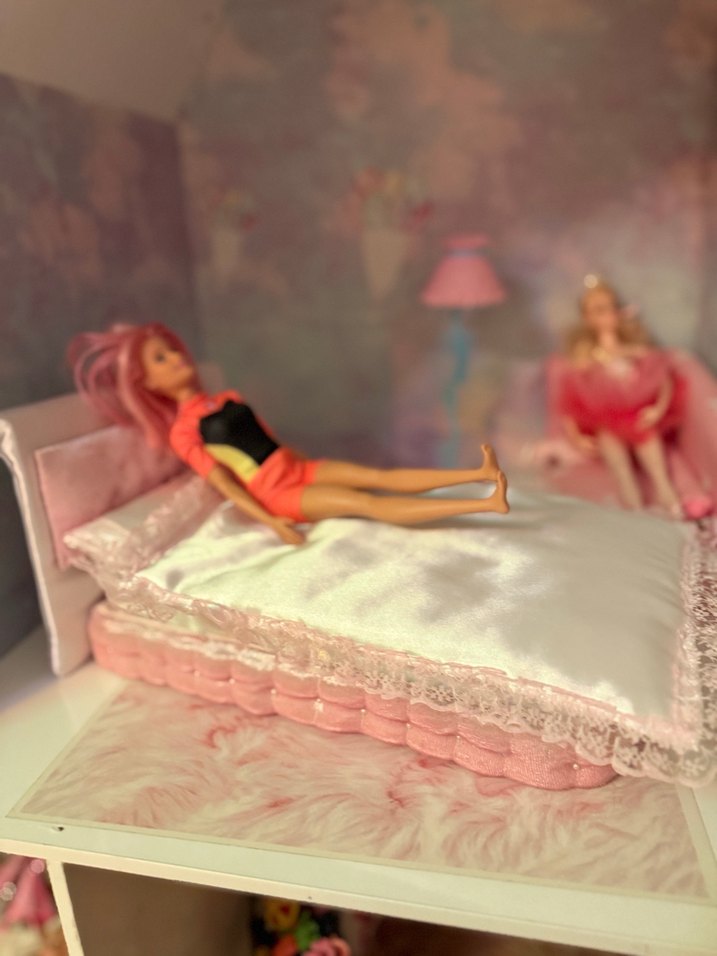 Pembe Pastel Bebek ve Oda Seti - Görsel 5