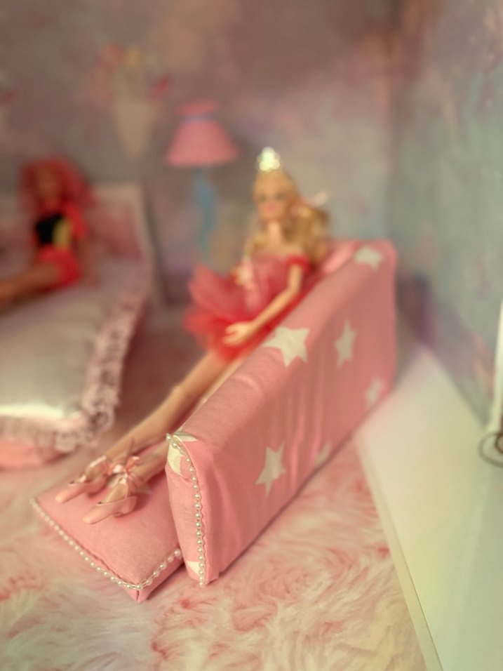 Pembe Pastel Bebek ve Oda Seti - Görsel 3