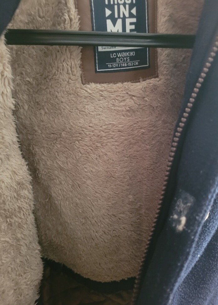 Lc waikiki içi Polar  erkek çocuk 10 11 12 yaş kaban.mont. - Görsel 3