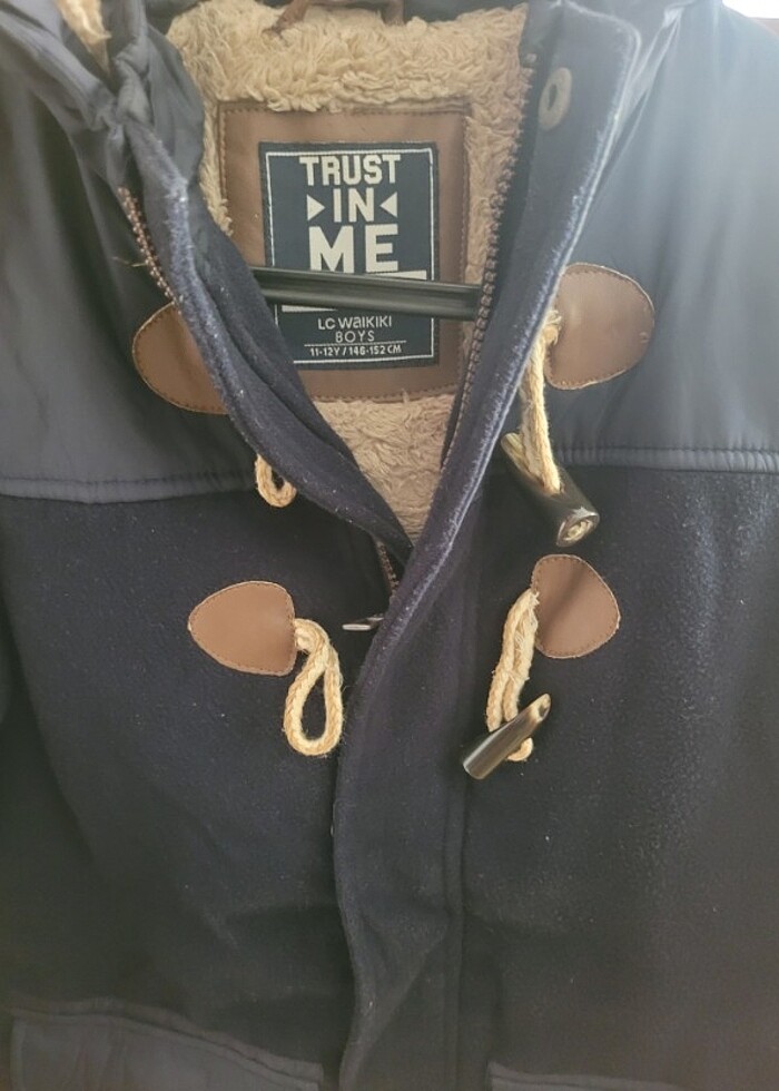 Lc waikiki içi Polar  erkek çocuk 10 11 12 yaş kaban.mont. - Görsel 4