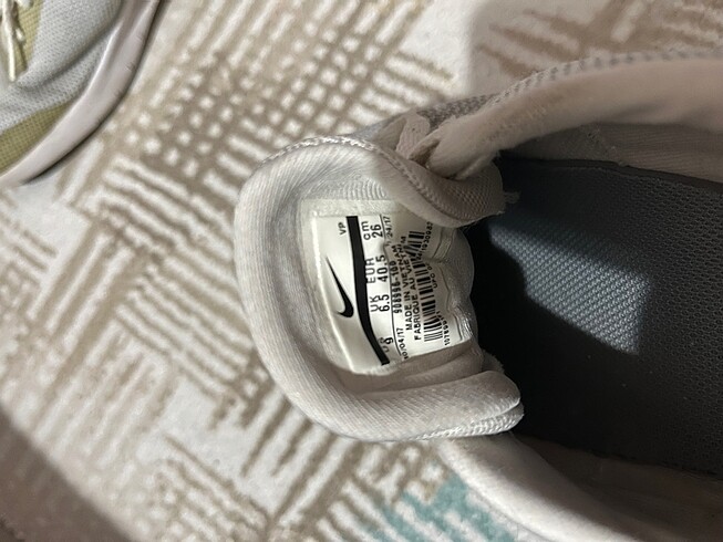 40 Beden nike ayakkabı