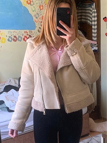 Diğer Stradivarius Biker çeket mont